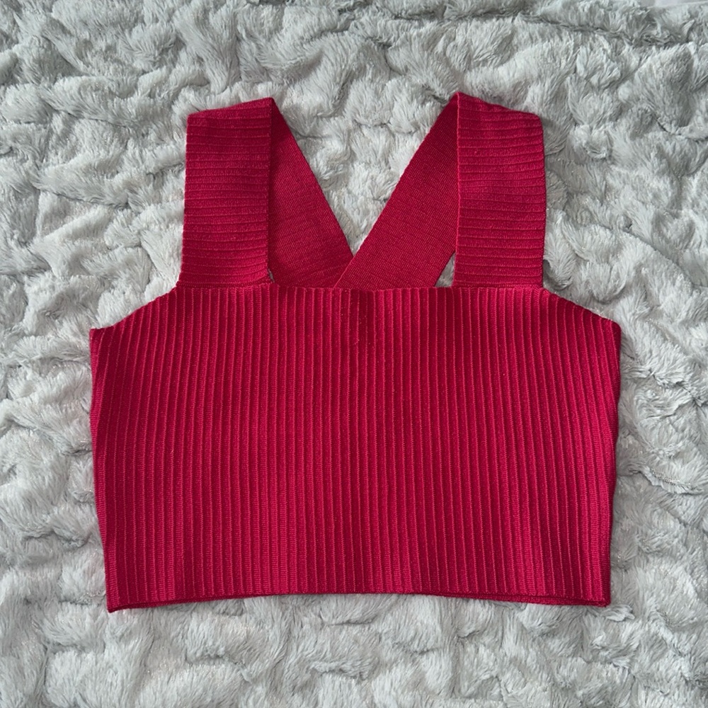 ALTAR’D STATE Pink Cropped Tank